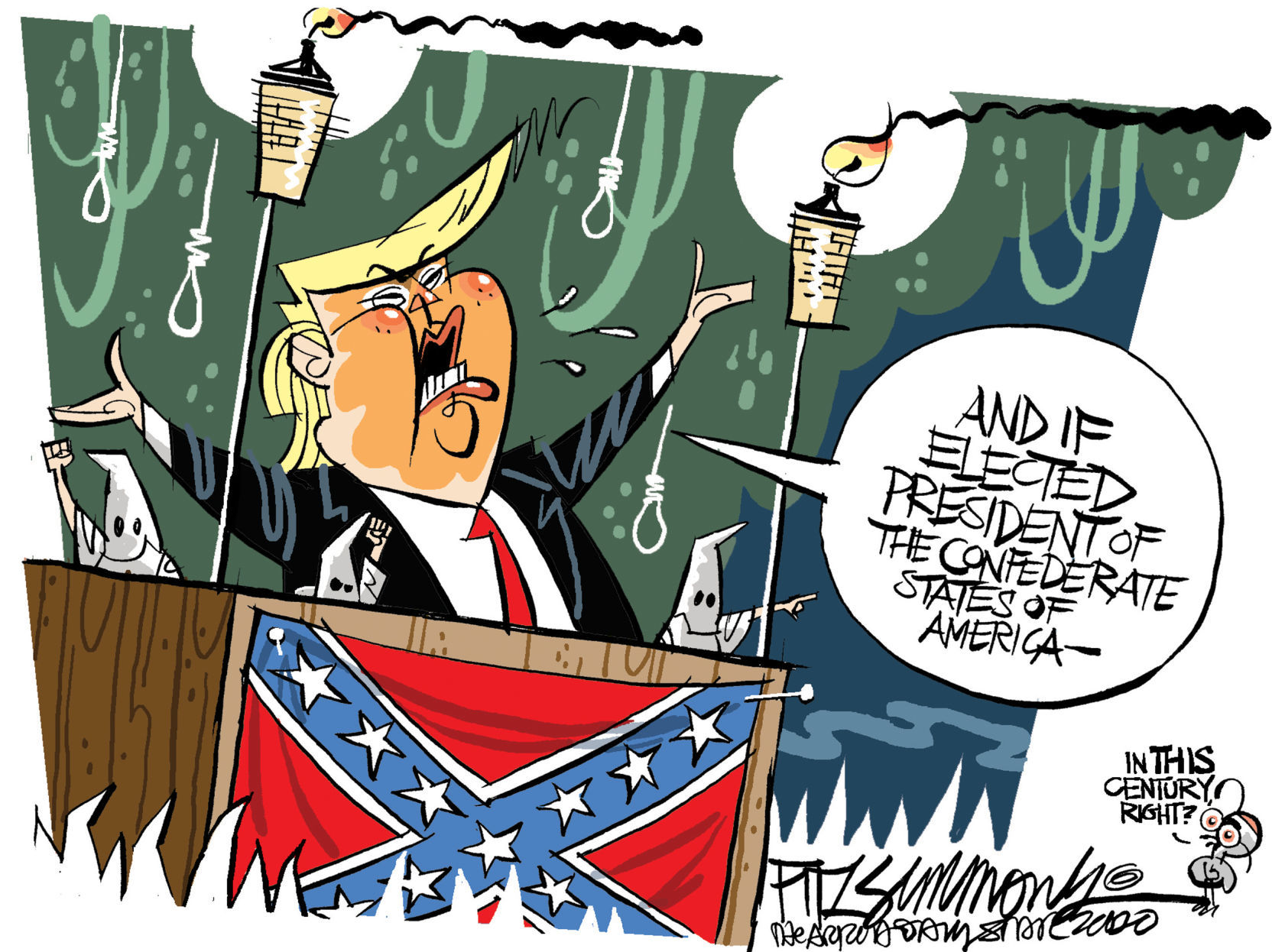 Daily Fitz Cartoon: President of...